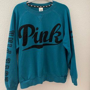 Victoria's Secret Pink - Blue Pullover - image 1